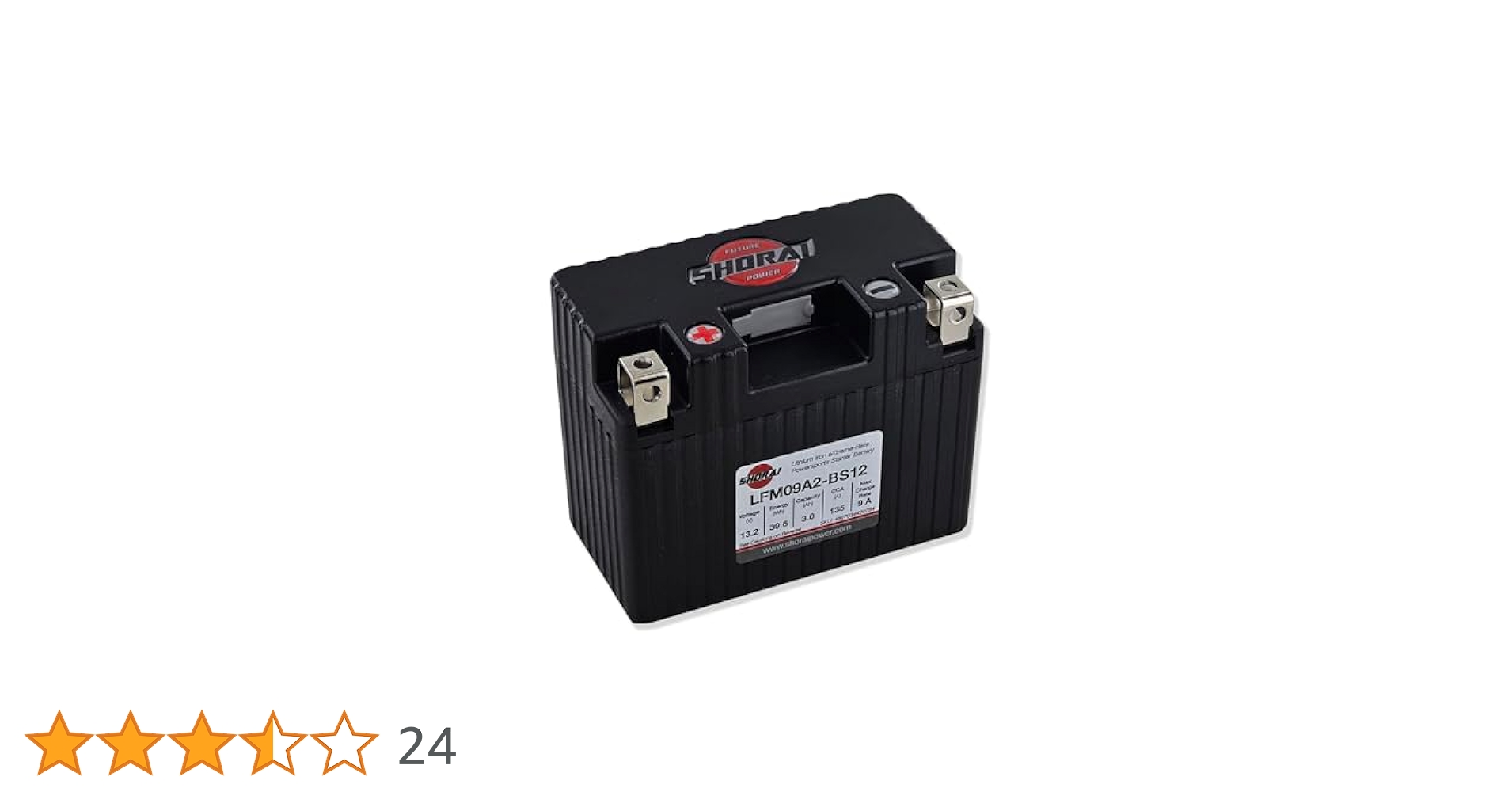 Amazon | SHORAI LFX バッテリー LFX19A4-BS12 | バイク